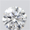 0.60 Carats, Round with Excellent Cut, E Color, SI2 Clarity and Certified by GIA