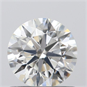 0.75 Carats, Round with Excellent Cut, G Color, VS2 Clarity and Certified by GIA
