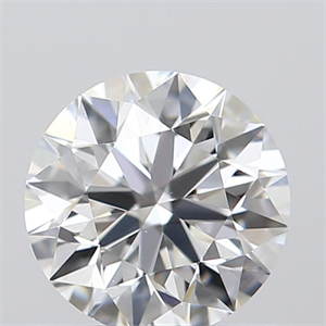 Picture of 0.53 Carats, Round with Excellent Cut, D Color, VS1 Clarity and Certified by GIA