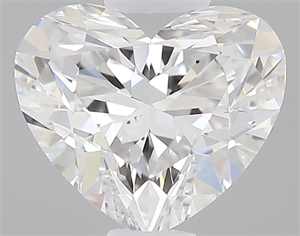 Picture of 0.40 Carats, Heart D Color, VS2 Clarity and Certified by GIA