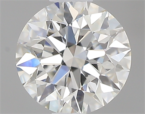 Picture of 0.55 Carats, Round with Excellent Cut, G Color, VVS2 Clarity and Certified by GIA