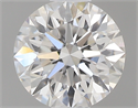 0.41 Carats, Round with Excellent Cut, E Color, VVS1 Clarity and Certified by GIA
