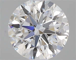 Picture of 0.40 Carats, Round with Excellent Cut, D Color, VVS2 Clarity and Certified by GIA