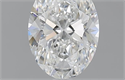 0.70 Carats, Oval G Color, VVS2 Clarity and Certified by GIA