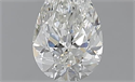 0.60 Carats, Pear H Color, VS2 Clarity and Certified by GIA