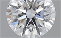 0.81 Carats, Round with Excellent Cut, F Color, VVS1 Clarity and Certified by GIA