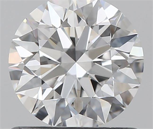 Picture of 0.75 Carats, Round with Excellent Cut, E Color, VVS2 Clarity and Certified by GIA