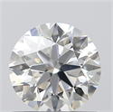 0.70 Carats, Round with Excellent Cut, G Color, VS2 Clarity and Certified by GIA