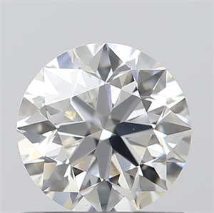 Picture of 0.70 Carats, Round with Excellent Cut, G Color, VS2 Clarity and Certified by GIA