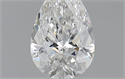 0.50 Carats, Pear G Color, SI1 Clarity and Certified by GIA