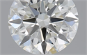 0.80 Carats, Round with Excellent Cut, J Color, VVS2 Clarity and Certified by GIA