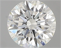 0.55 Carats, Round with Excellent Cut, I Color, SI1 Clarity and Certified by GIA