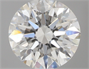 0.52 Carats, Round with Excellent Cut, G Color, VS1 Clarity and Certified by GIA