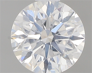 Picture of 0.53 Carats, Round with Excellent Cut, E Color, SI2 Clarity and Certified by GIA