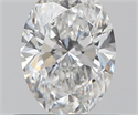 0.51 Carats, Oval F Color, VS1 Clarity and Certified by GIA