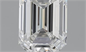 0.52 Carats, Emerald G Color, VVS1 Clarity and Certified by GIA