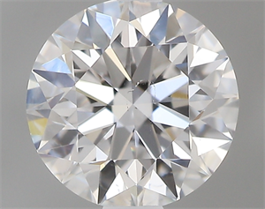Picture of 0.53 Carats, Round with Excellent Cut, D Color, SI1 Clarity and Certified by GIA
