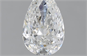 0.80 Carats, Pear F Color, VVS2 Clarity and Certified by GIA