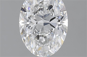 Picture of 1.70 Carats, Oval E Color, VVS1 Clarity and Certified by GIA