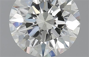 Picture of 1.03 Carats, Round with Excellent Cut, K Color, VS2 Clarity and Certified by GIA