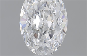 Picture of 0.49 Carats, Oval D Color, VS2 Clarity and Certified by GIA