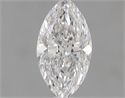 0.41 Carats, Marquise D Color, VS1 Clarity and Certified by GIA