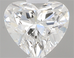 Picture of 0.40 Carats, Heart F Color, VS1 Clarity and Certified by GIA