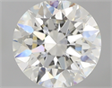 1.40 Carats, Round with Excellent Cut, J Color, VVS2 Clarity and Certified by GIA