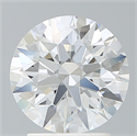 Lab Created Diamond 2.38 Carats, Round with Ideal Cut, F Color, VS1 Clarity and Certified by IGI