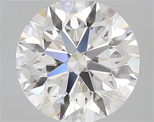 Picture of 0.70 Carats, Round with Excellent Cut, F Color, VVS1 Clarity and Certified by GIA