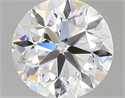 0.50 Carats, Round with Very Good Cut, D Color, VVS1 Clarity and Certified by GIA