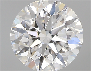 Picture of 0.50 Carats, Round with Excellent Cut, D Color, VS1 Clarity and Certified by GIA