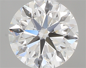 Picture of 0.51 Carats, Round with Very Good Cut, E Color, VVS2 Clarity and Certified by GIA