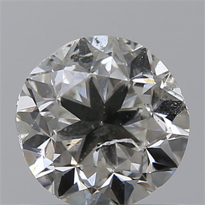 Picture of 0.70 Carats, Round with Good Cut, H Color, I1 Clarity and Certified by GIA