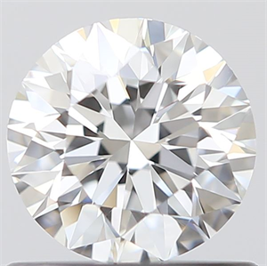 Picture of 0.60 Carats, Round with Excellent Cut, F Color, IF Clarity and Certified by GIA