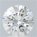Del inventario de diamantes de laboratorio, 2.17 quilates, Redondo , Color E, claridad VS1 y certificado IGI