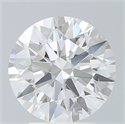 Del inventario de diamantes de laboratorio, 3.17 quilates, Redondo , Color F, claridad VVS2 y certificado IGI