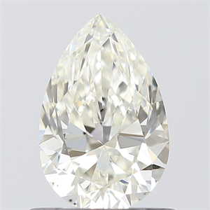 Picture of 0.70 Carats, Pear J Color, VS2 Clarity and Certified by GIA