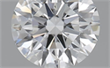 0.75 Carats, Round with Excellent Cut, F Color, VS2 Clarity and Certified by GIA