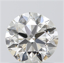 0.80 Carats, Round with Excellent Cut, J Color, VS1 Clarity and Certified by GIA