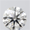 0.70 Carats, Round with Very Good Cut, I Color, I1 Clarity and Certified by GIA