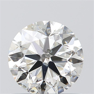 Picture of 0.70 Carats, Round with Very Good Cut, I Color, I1 Clarity and Certified by GIA