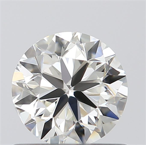 Picture of 0.70 Carats, Round with Very Good Cut, I Color, VVS2 Clarity and Certified by GIA