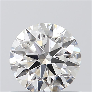 Picture of 0.54 Carats, Round with Excellent Cut, E Color, VVS1 Clarity and Certified by GIA