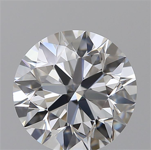 Picture of 0.80 Carats, Round with Excellent Cut, D Color, IF Clarity and Certified by GIA
