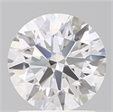 Lab Created Diamond 1.70 Carats, Round with Ideal Cut, E Color, VS1 Clarity and Certified by IGI