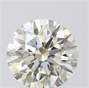 0.75 Carats, Round with Excellent Cut, J Color, VS1 Clarity and Certified by GIA