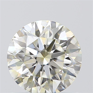 Picture of 0.75 Carats, Round with Excellent Cut, J Color, VS1 Clarity and Certified by GIA