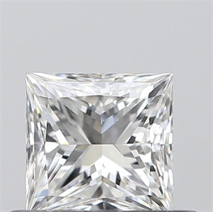 Picture of 0.45 Carats, Princess G Color, VVS1 Clarity and Certified by GIA