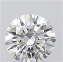0.50 Carats, Round with Excellent Cut, G Color, VS1 Clarity and Certified by GIA